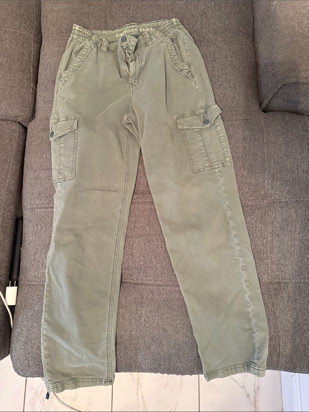 American Eagle Outfitters Olive Green Cargo Pants